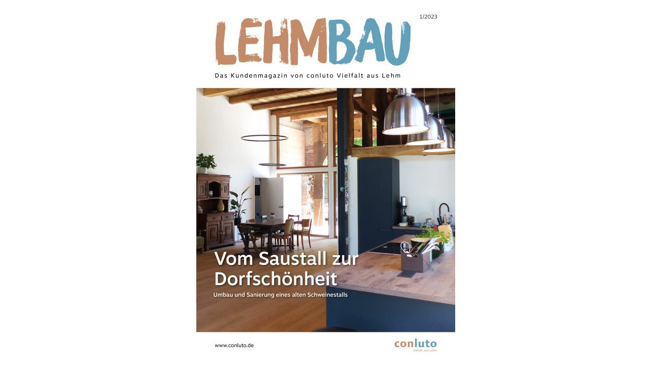 conluto LEHMBAU - Das Kundenmagazin von conluto