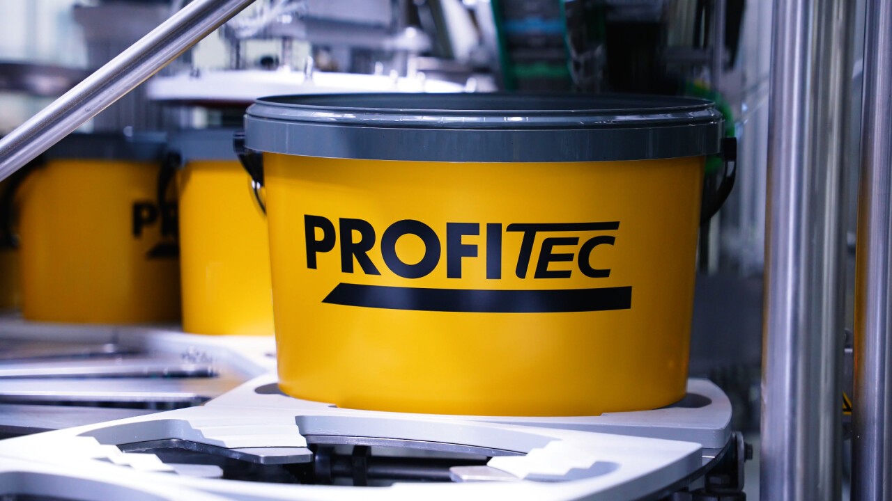 Recyclate bucket from PROFITEC