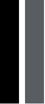 Two vertical rectangles side by side: the left rectangle is solid black, and the right rectangle is solid dark gray.
